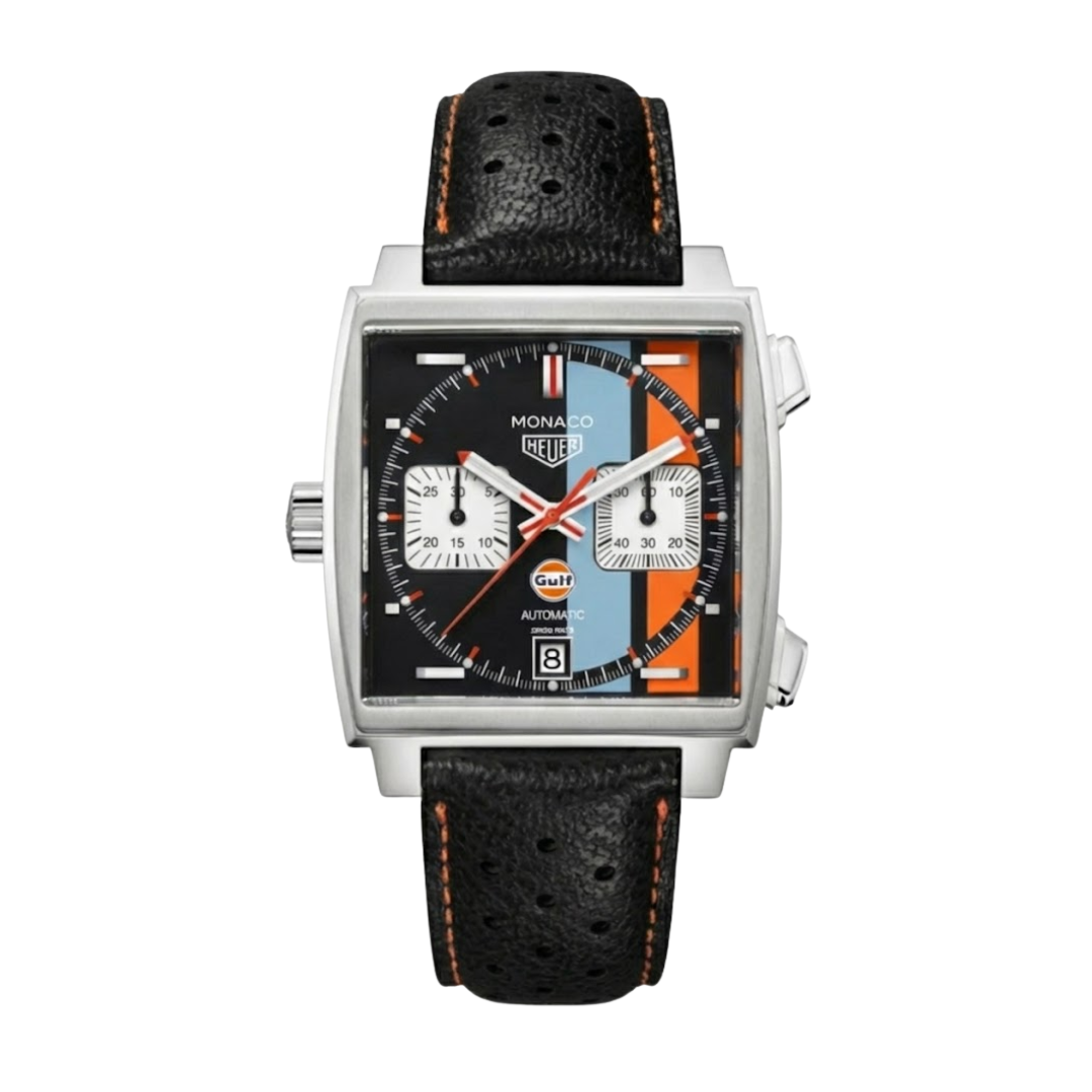 TAG HEUER MONACO GULF AUTOMATIC CHRONOGRAPH