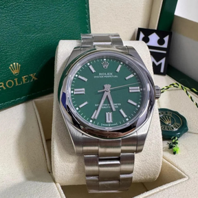 ROLEX OYSTER PERPETUAL 41 – GREEN DIAL