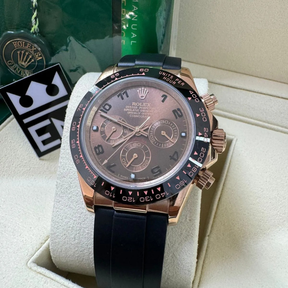 Rolex Daytona – Brown Dial – Oysterflex