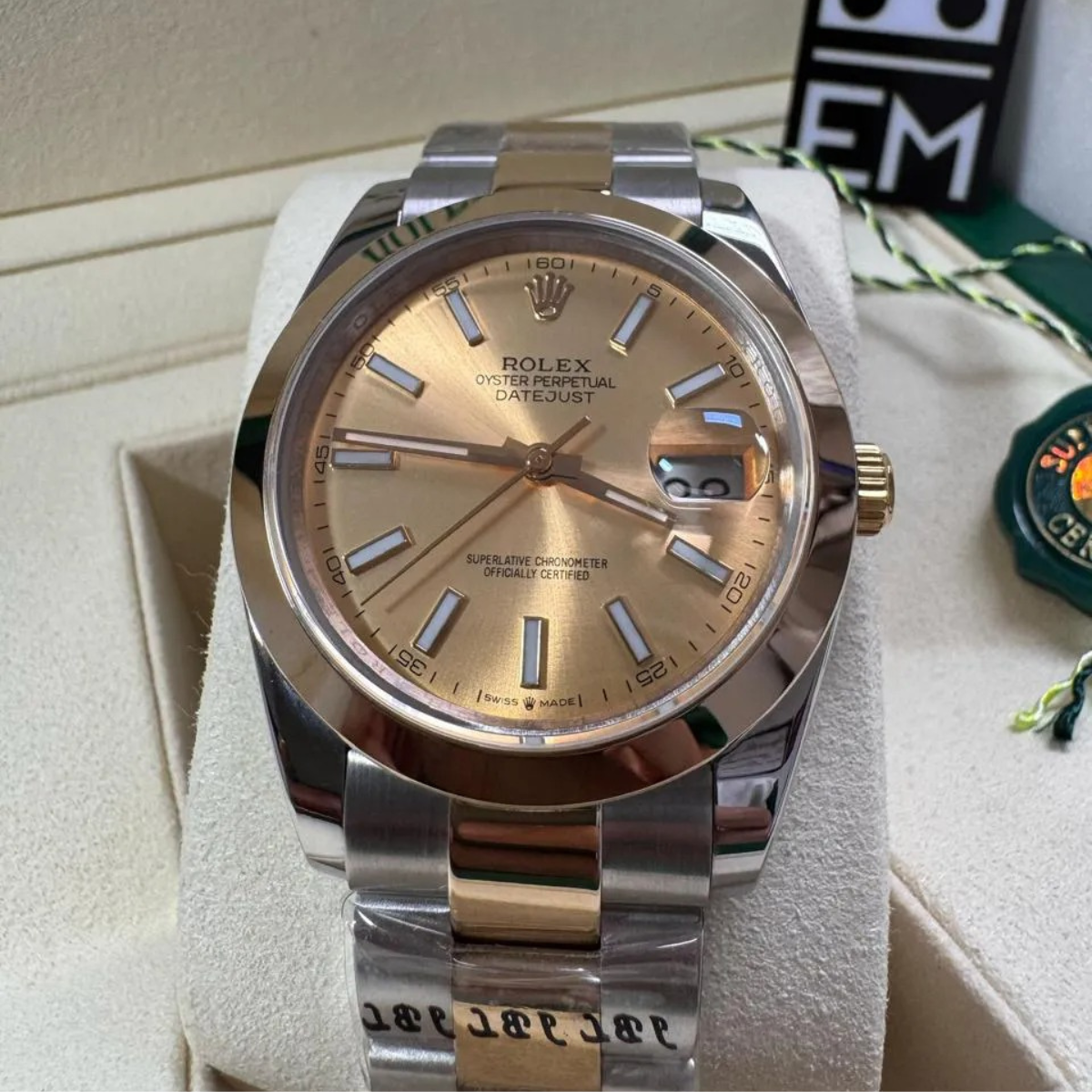 Rolex Datejust 41 – Champagner Dial – Rolesor