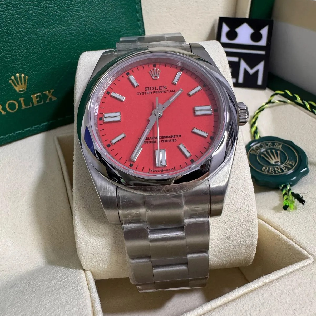 ROLEX OYSTER PERPETUAL 36 – RED DIAL