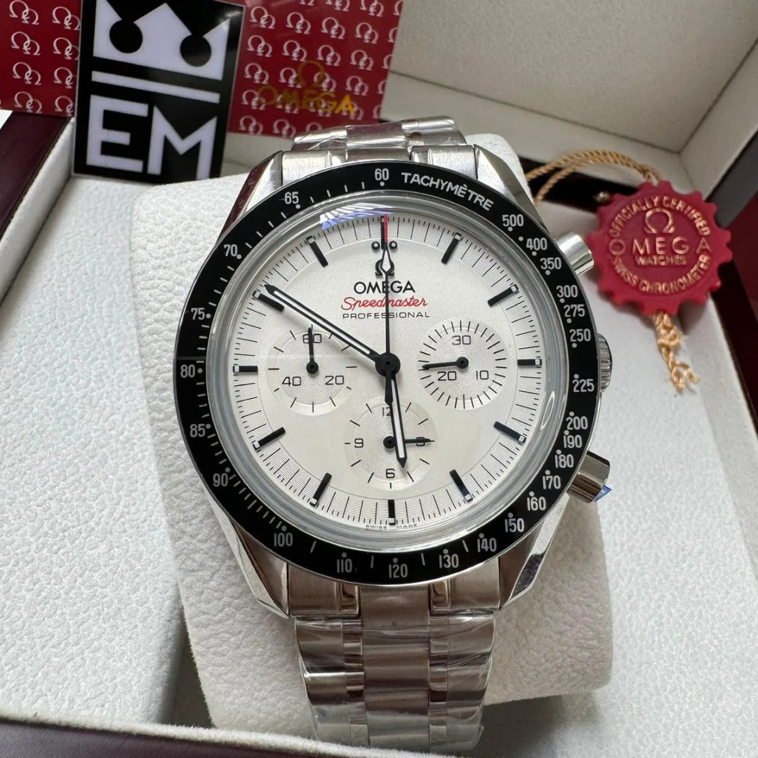 Omega Speedmaster Professional “White Dial” – Stainless Steel Bracelet | Chronograph