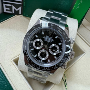 Rolex Daytona 126500 – Stainless Steel 904L – Black Dial