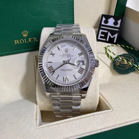 Rolex Day-Date 40 – Silver Dial
