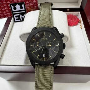 Omega Speedmaster Dark Edition – Black/Khaki | Chronograph