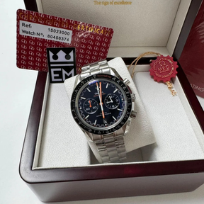 Omega Speedmaster “Co-Axial Master Chronometer” – Black Dial | Stainless Steel Bracelet