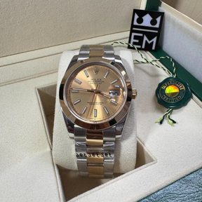 Rolex Datejust 41 – Champagner Dial – Rolesor