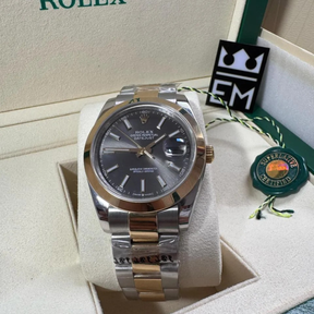 Rolex Datejust 41 – Gray Dial – Bicolor