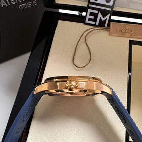 Patek Philippe Aquanaut Automatic Blue Rose Gold