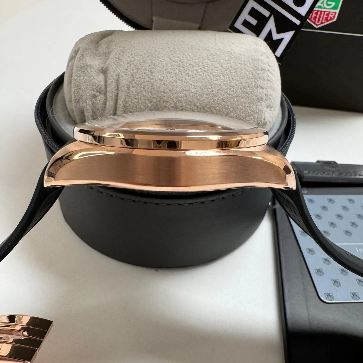 TAG Heuer Carrera Pendulum Rose Gold – Black Dial