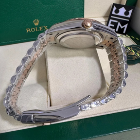 Rolex Datejust 41 – Brown Dial with Diamanten