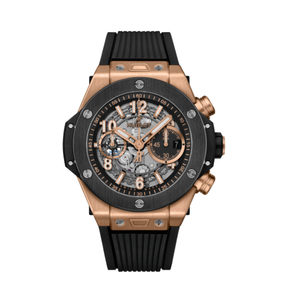 Hublot Big Bang Unico Rosé/Skeleton Dial.