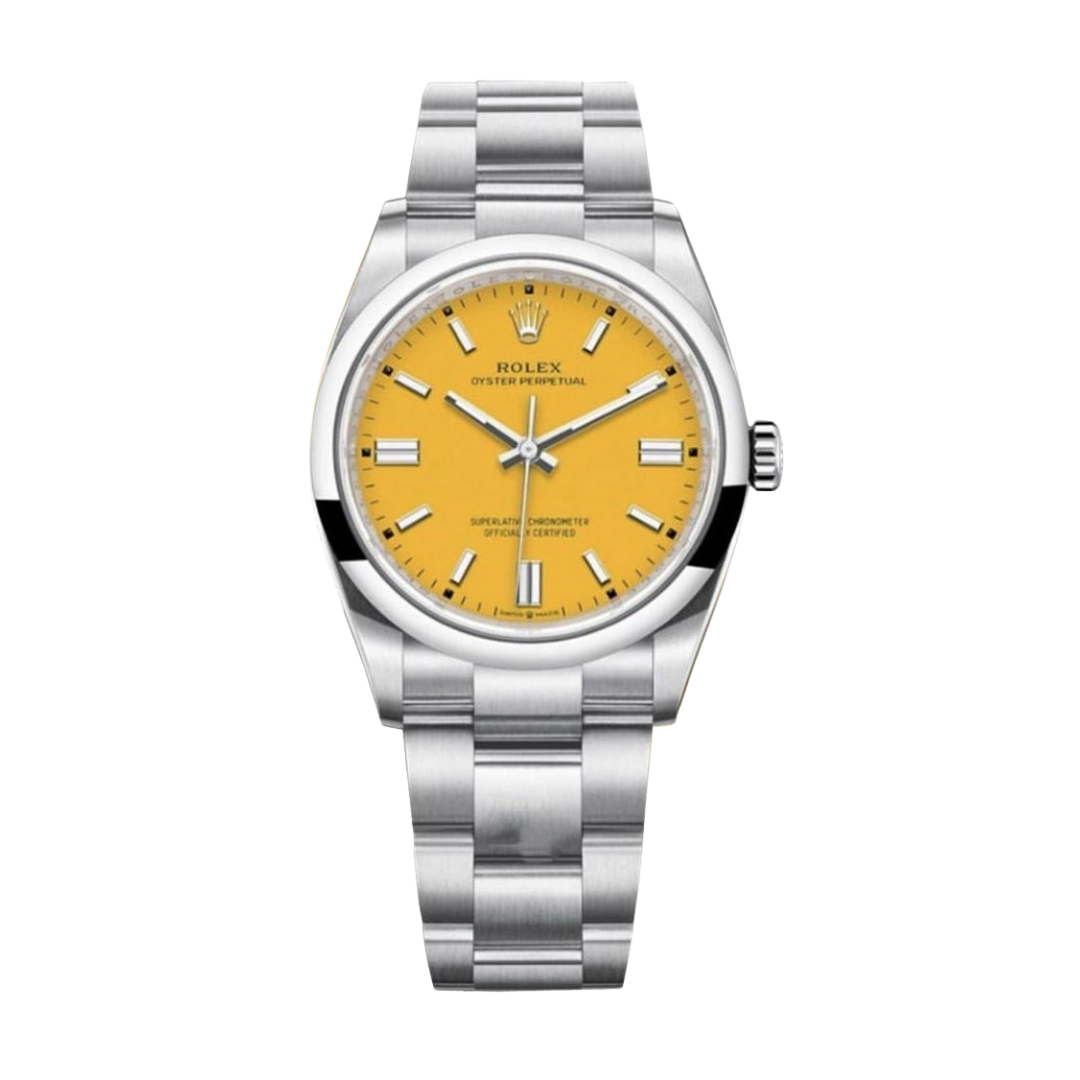 ROLEX OYSTER PERPETUAL 41 – YELLOW DIAL
